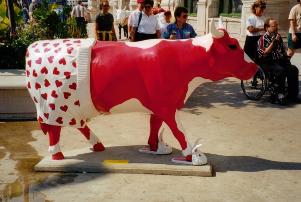 “And the carriage horse fell in love with the cow….”